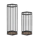 Maxbell Hexagon Umbrella Storage Rack Stand Space Saving Hollow Design