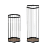 Maxbell Hexagon Umbrella Storage Rack Stand Space Saving Hollow Design
