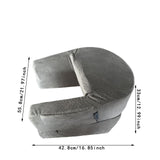 Maxbell Lap Desk Pillow Multi Use Ergonomic Reading Pillow for Working Couch Bedroom