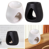 Maxbell Essential Oil Burner Gift Decoration Oil Diffuser for Wedding Bathroom Porch White