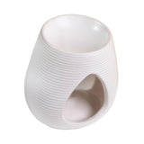 Maxbell Essential Oil Burner Gift Decoration Oil Diffuser for Wedding Bathroom Porch White