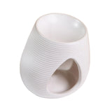 Maxbell Essential Oil Burner Gift Decoration Oil Diffuser for Wedding Bathroom Porch White
