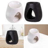 Maxbell Essential Oil Burner Gift Decoration Oil Diffuser for Wedding Bathroom Porch White