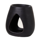 Maxbell Essential Oil Burner Gift Decoration Oil Diffuser for Wedding Bathroom Porch Black