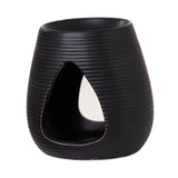 Maxbell Essential Oil Burner Gift Decoration Oil Diffuser for Wedding Bathroom Porch Black