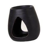 Maxbell Essential Oil Burner Gift Decoration Oil Diffuser for Wedding Bathroom Porch Black