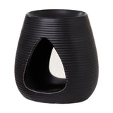 Maxbell Essential Oil Burner Gift Decoration Oil Diffuser for Wedding Bathroom Porch Black