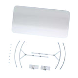 Maxbell Air Conditioner Vent Deflector Hotel Cuttable Air Deflector Anti Direct Blow