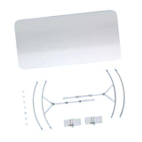 Maxbell Air Conditioner Vent Deflector Hotel Cuttable Air Deflector Anti Direct Blow