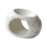 Maxbell Tealight Candle Holder Aroma Melt Warmer Indoor Ceramic Essential Oil Burner Black White