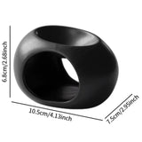 Maxbell Tealight Candle Holder Aroma Melt Warmer Indoor Ceramic Essential Oil Burner Black
