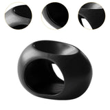 Maxbell Tealight Candle Holder Aroma Melt Warmer Indoor Ceramic Essential Oil Burner Black