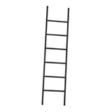 Maxbell Blanket Ladder Towel Ladder Stand Towel Holder for Bedroom Living Room Black