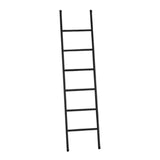 Maxbell Blanket Ladder Towel Ladder Stand Towel Holder for Bedroom Living Room Black