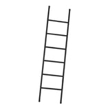 Maxbell Blanket Ladder Towel Ladder Stand Towel Holder for Bedroom Living Room Black
