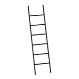 Maxbell Blanket Ladder Towel Ladder Stand Towel Holder for Bedroom Living Room Black