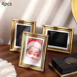 Maxbell 4Pcs Refrigerator Magnetic Photo Frame Picture Frame for Office Bedroom Home