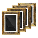 Maxbell 4Pcs Refrigerator Magnetic Photo Frame Picture Frame for Office Bedroom Home
