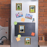 Maxbell 4Pcs Refrigerator Magnetic Photo Frame Picture Frame for Office Bedroom Home