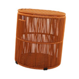 Maxbell Handwoven Laundry Basket Dirty Clothes Basket for Living Room Towels Camping