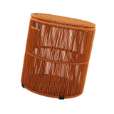 Maxbell Handwoven Laundry Basket Dirty Clothes Basket for Living Room Towels Camping