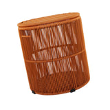 Maxbell Handwoven Laundry Basket Dirty Clothes Basket for Living Room Towels Camping