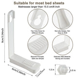 Maxbell 4x Bed Sheet Holder Clips Fixer Gift Bed Sheet Fasteners for Corner for Home