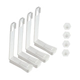 Maxbell 4x Bed Sheet Holder Clips Fixer Gift Bed Sheet Fasteners for Corner for Home