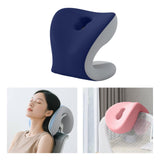 Maxbell Office Chair Neck Support Ergonomic Chair Rest Pillow Versatile Neck Cushion Navy