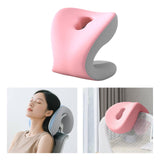 Maxbell Office Chair Neck Support Ergonomic Chair Rest Pillow Versatile Neck Cushion Pink