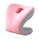 Maxbell Office Chair Neck Support Ergonomic Chair Rest Pillow Versatile Neck Cushion Pink