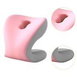 Maxbell Office Chair Neck Support Ergonomic Chair Rest Pillow Versatile Neck Cushion Pink