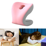 Maxbell Office Chair Neck Support Ergonomic Chair Rest Pillow Versatile Neck Cushion Pink