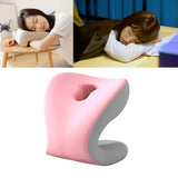 Maxbell Office Chair Neck Support Ergonomic Chair Rest Pillow Versatile Neck Cushion Pink