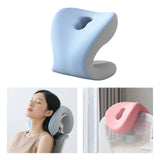 Maxbell Office Chair Neck Support Ergonomic Chair Rest Pillow Versatile Neck Cushion Blue