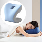 Maxbell Office Chair Neck Support Ergonomic Chair Rest Pillow Versatile Neck Cushion Blue