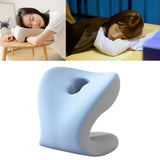 Maxbell Office Chair Neck Support Ergonomic Chair Rest Pillow Versatile Neck Cushion Blue