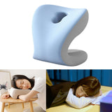Maxbell Office Chair Neck Support Ergonomic Chair Rest Pillow Versatile Neck Cushion Blue