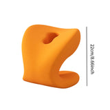 Maxbell Neck Support for Office Chair Fits Most Office Chairs Ergonomic Neck Cushion Orange
