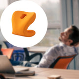 Maxbell Neck Support for Office Chair Fits Most Office Chairs Ergonomic Neck Cushion Orange