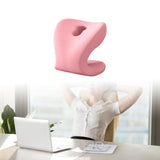 Maxbell Neck Support for Office Chair Fits Most Office Chairs Ergonomic Neck Cushion Pink