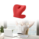 Maxbell Neck Support for Office Chair Fits Most Office Chairs Ergonomic Neck Cushion Red