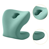 Maxbell Neck Support for Office Chair Washable Skin Friendly Breathable Neck Cushion Green