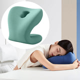 Maxbell Neck Support for Office Chair Washable Skin Friendly Breathable Neck Cushion Green