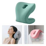 Maxbell Neck Support for Office Chair Washable Skin Friendly Breathable Neck Cushion Green