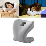 Maxbell Neck Support for Office Chair Washable Skin Friendly Breathable Neck Cushion Light Gray