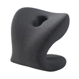 Maxbell Neck Support for Office Chair Washable Skin Friendly Breathable Neck Cushion Dark Gray