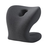 Maxbell Neck Support for Office Chair Washable Skin Friendly Breathable Neck Cushion Dark Gray