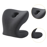 Maxbell Neck Support for Office Chair Washable Skin Friendly Breathable Neck Cushion Dark Gray