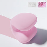 Maxbell Napping Pillow Multipurpose Ergonomic Soft Headrest for Travel Airplane pink
